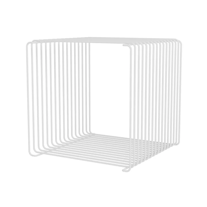 Montana - Panton Wire Regal / Beistelltisch 34,8 cm, snow