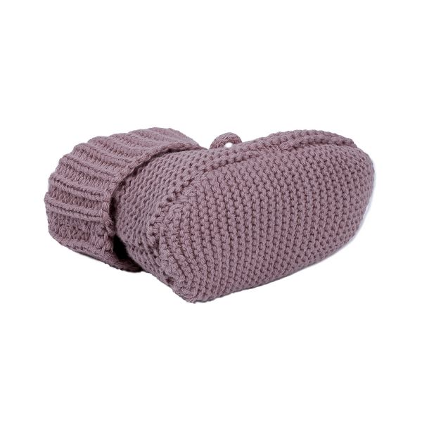 Lodger Knit Slofjes - 0-6 Mnd - Beige