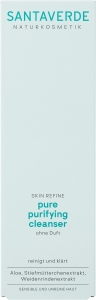 SANTAVERDE pure purifying cleanser ohne Duft, 100 ml