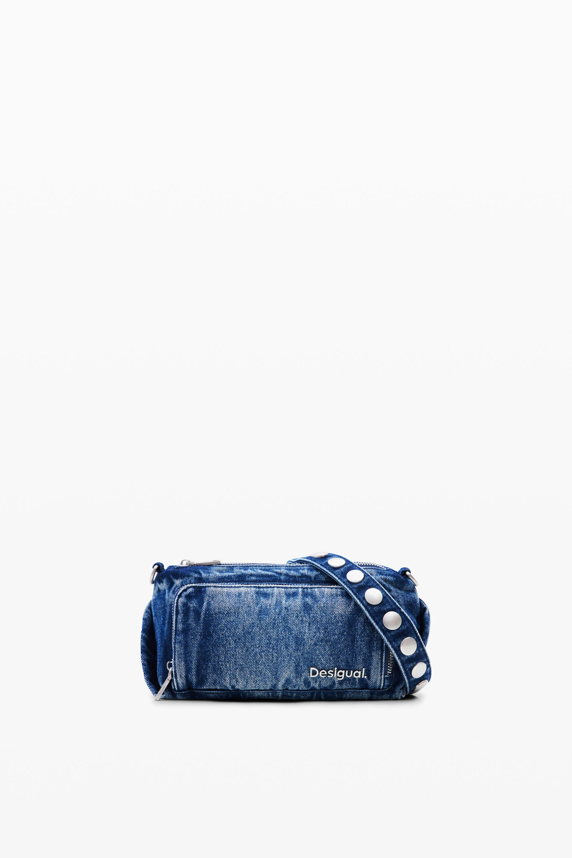 Bolsa bandoleira tamanho P em jeans
