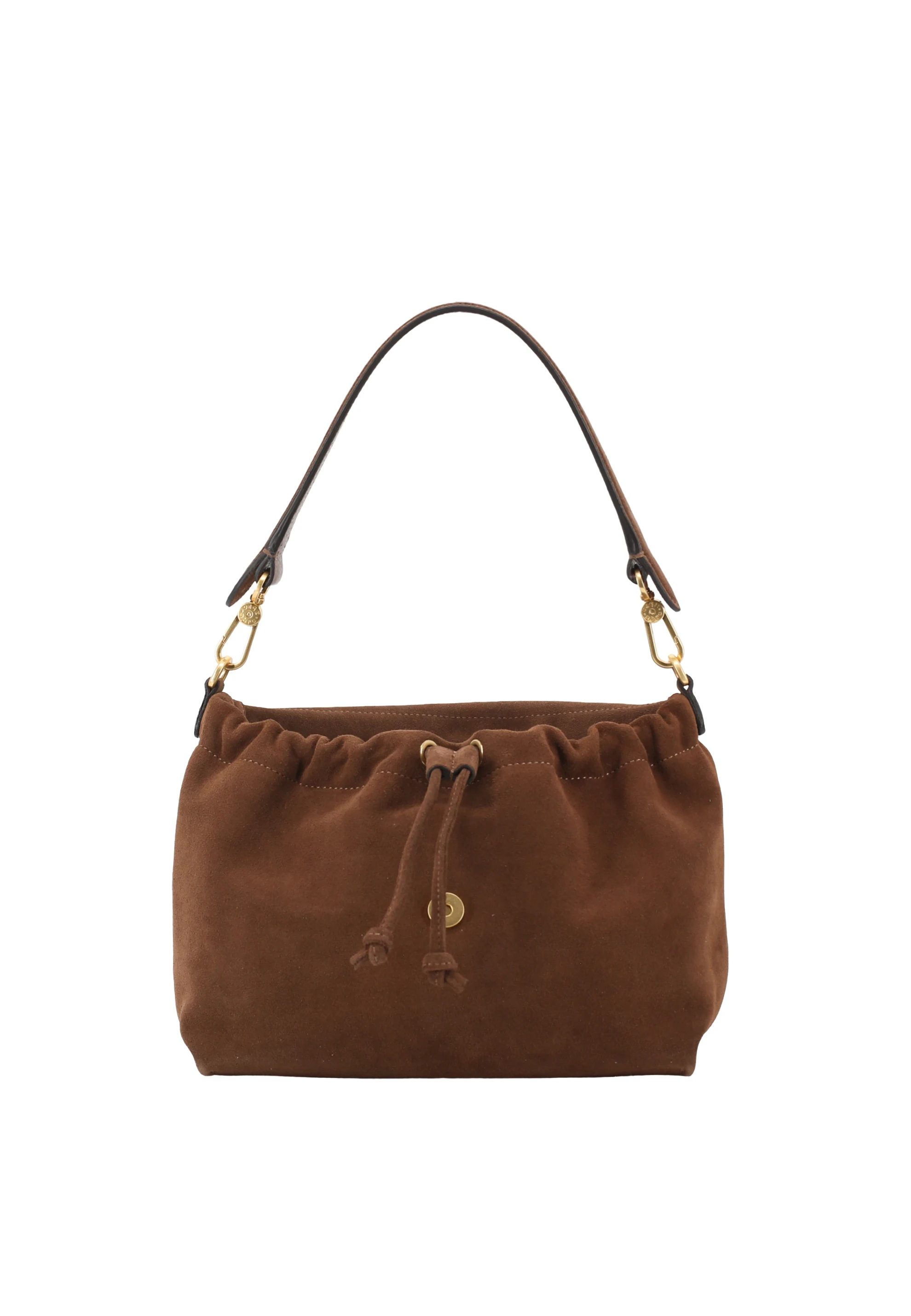 shoulder bag TEMI medium Leather Suede Standard