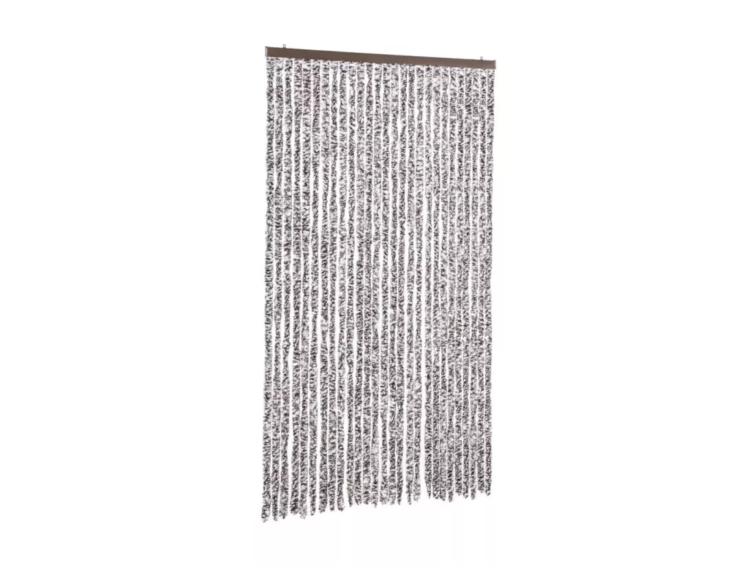 Moustiquaire marron et beige 118x220 cm chenille