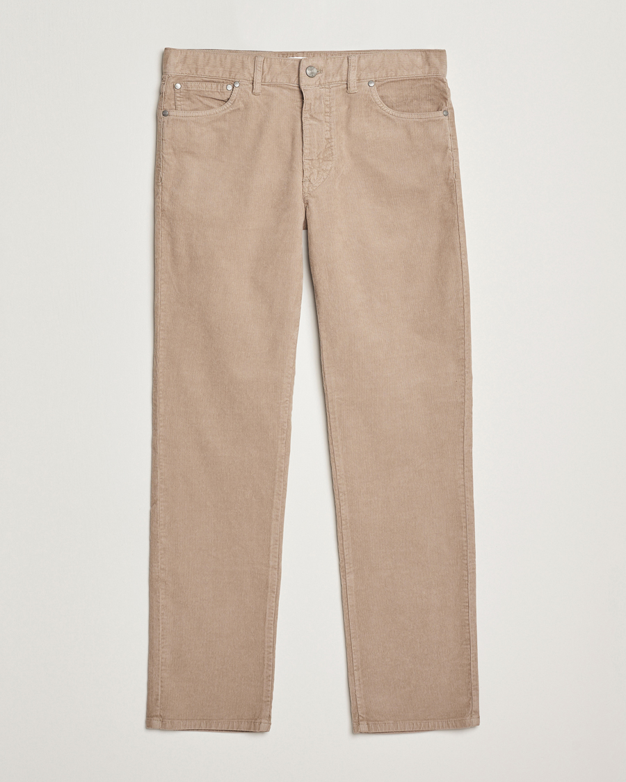 NN07 Tony Corduroy 5-Pocket Pants Timber Wolf