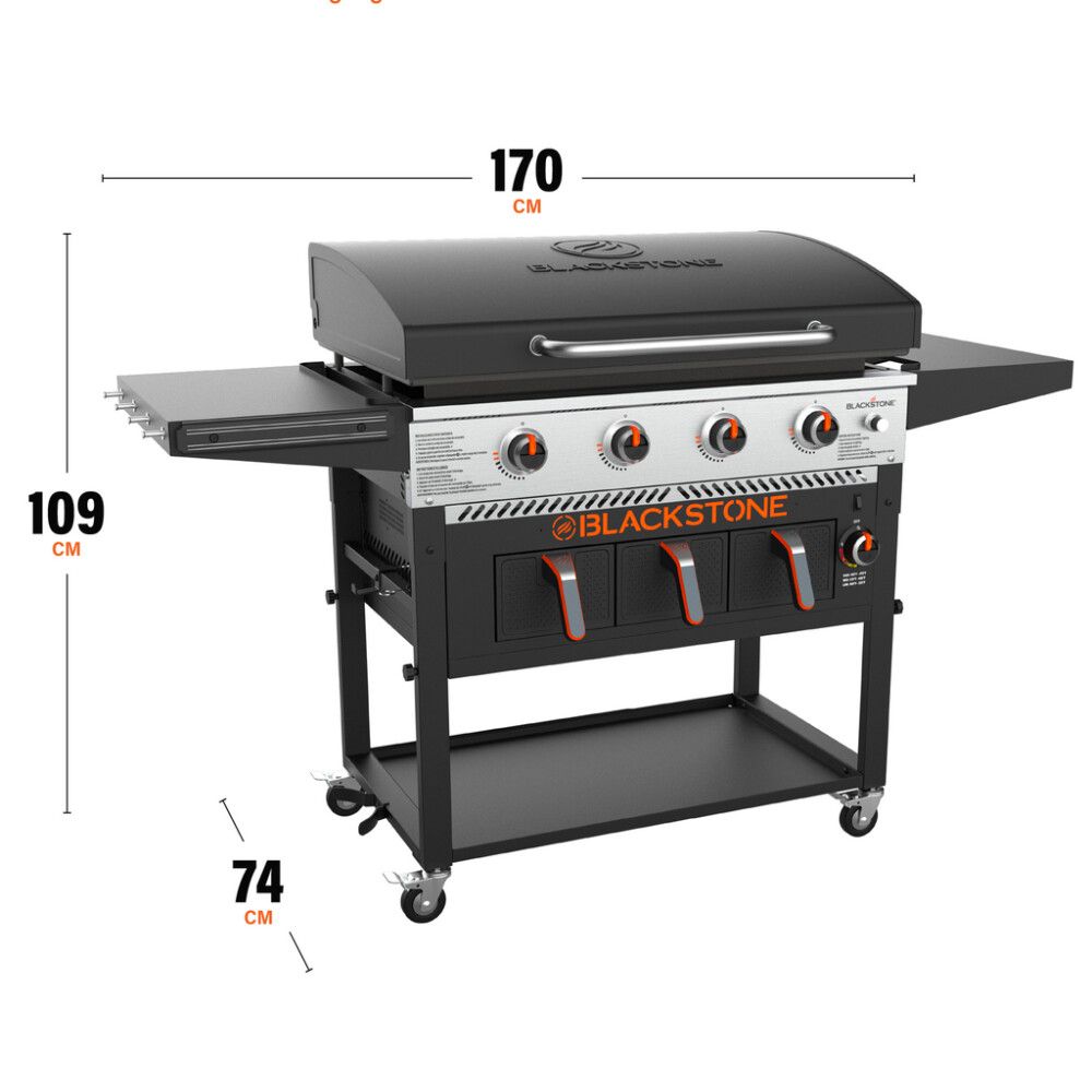 STEKEBORD BLACKSTONE GRIDDLE AIRFRYER 36