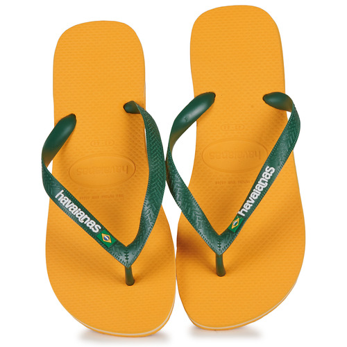 Havaianas - BRASIL LOGO - Jaune / Vert