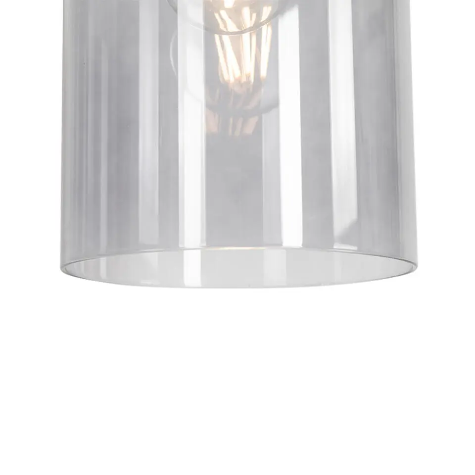 Qazqa hanglampen vidra goudkleurig e27
