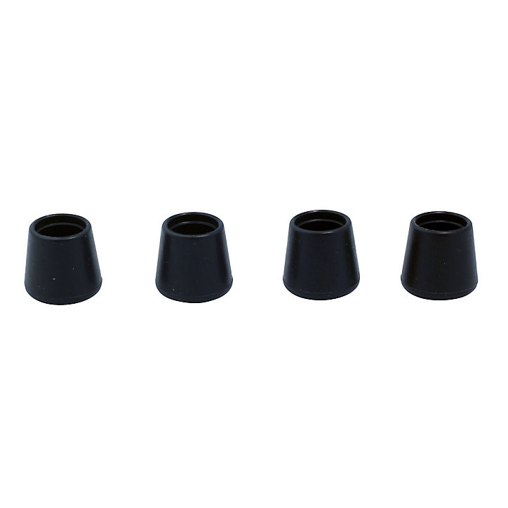 Embout en caoutchouc Diall 20 mm x 4, noir