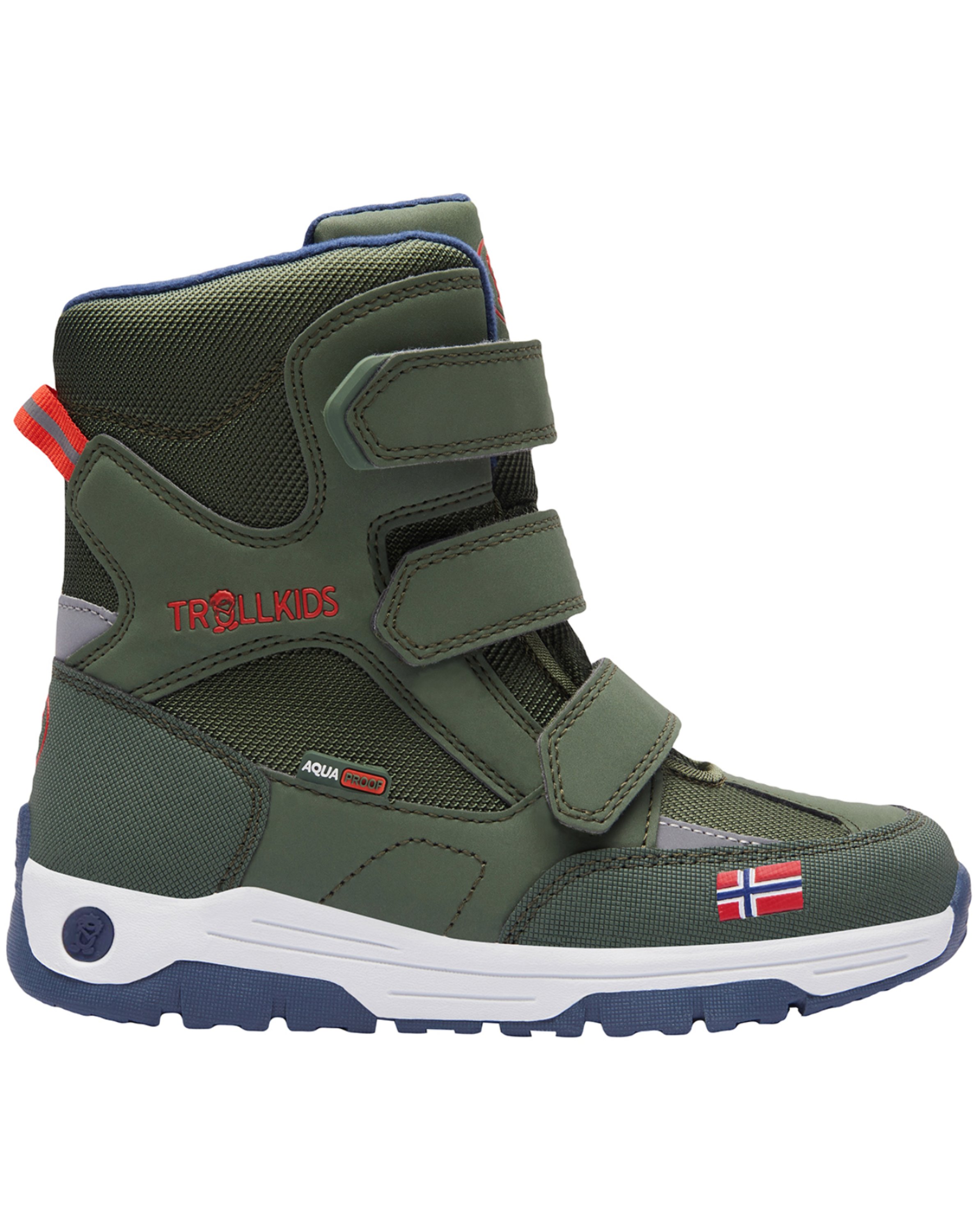Klett-Boots LOFOTEN gefüttert in forest green/flame orange