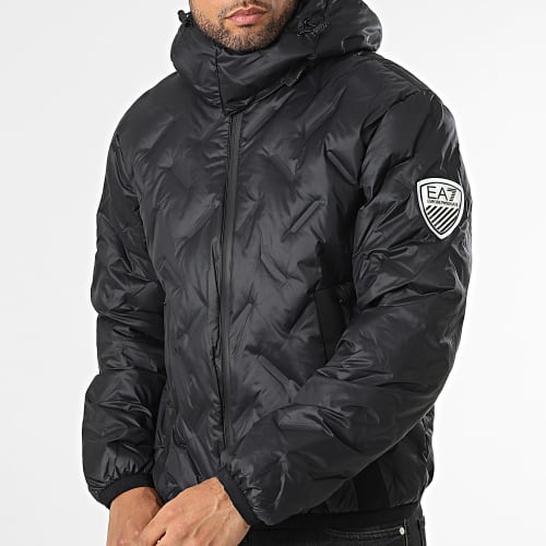 Doudoune Capuche 6RPB64 Noir