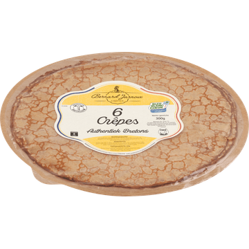 Bernard Jarnoux Crêpes Authentiek Bretons 6 Stuks 300 g