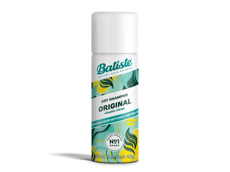 Batiste Trockenshampoo Original Mini 50 ml Trockenshampoo für voluminöses Haar