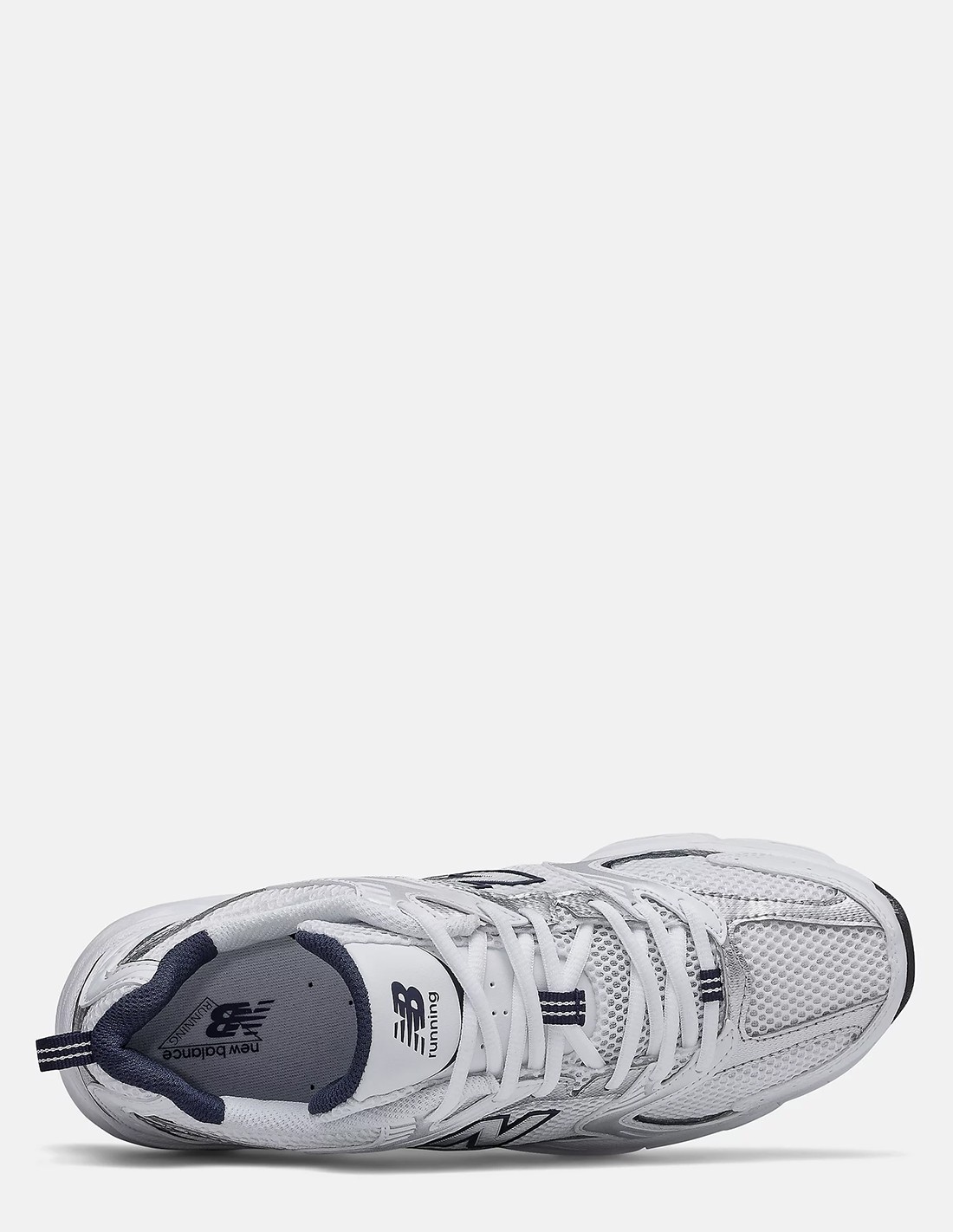 new balance sneakers mixte 530 blanc/gris