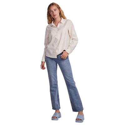 Chemise à manches longues femme Pcirene Lurex Kac Fc PIECES