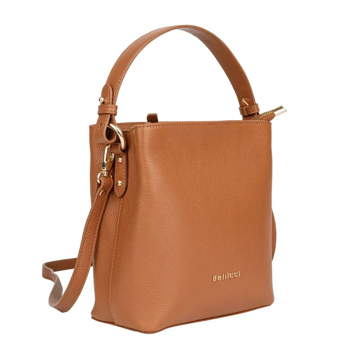 Bellici | Calico | Leren handtas