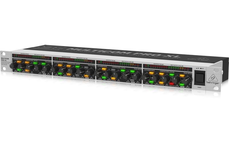 Dynamikprozessor MDX4600 V2<br>4-Kanal Expander, Gate und Kompressor mit Dynamikverstärker und Tiefenfilter