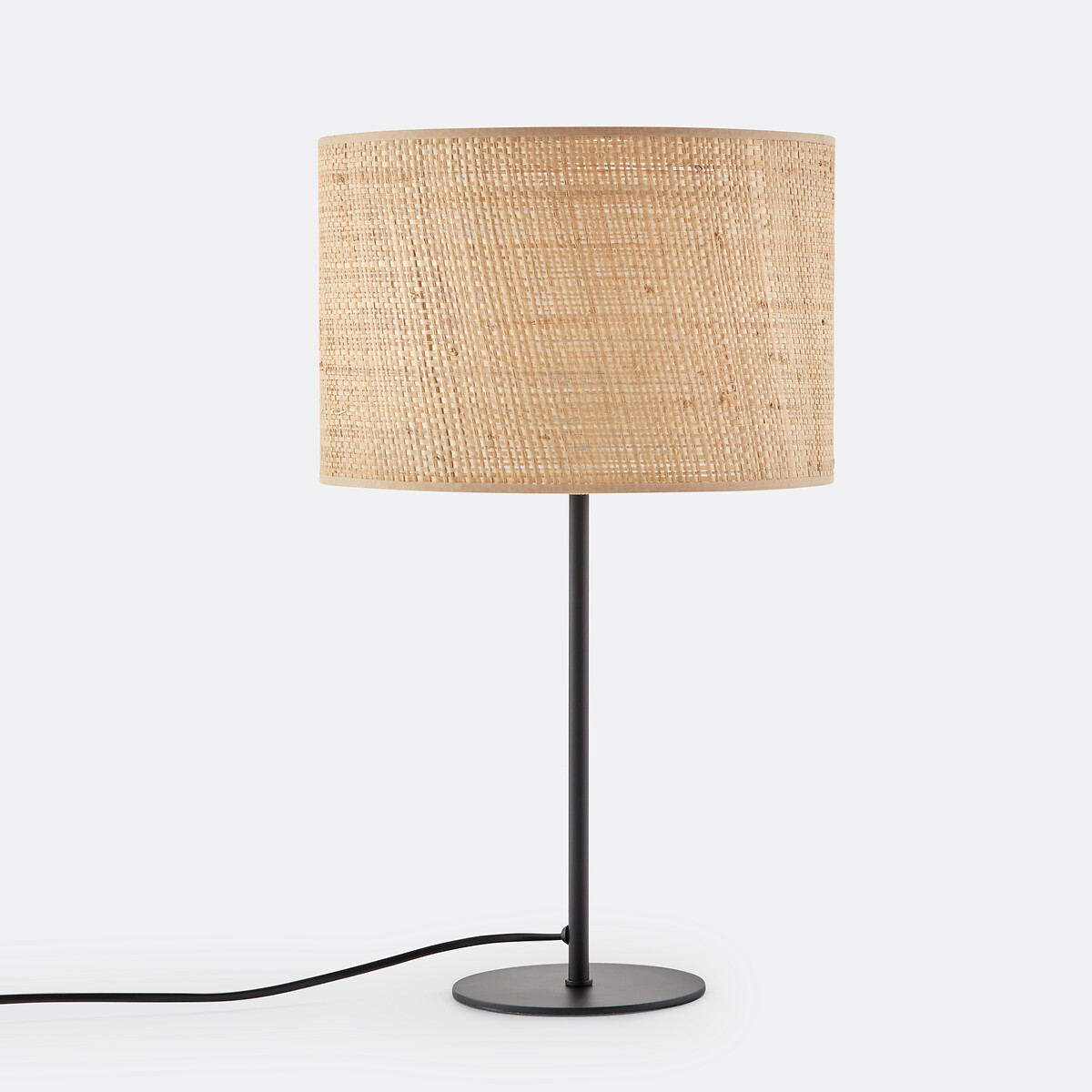 LA REDOUTE INTERIEURS<br>Candeeiro suspenso/abajur em ráfia Ø30 cm, Dolkie