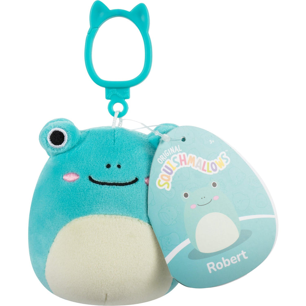 Køb Squishmallows 9 Cm P23 Clip-On Robert Frog