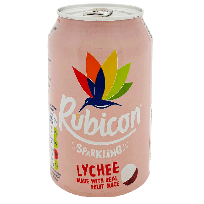 Rubicon Sprankelende Lychee Sap 330ml