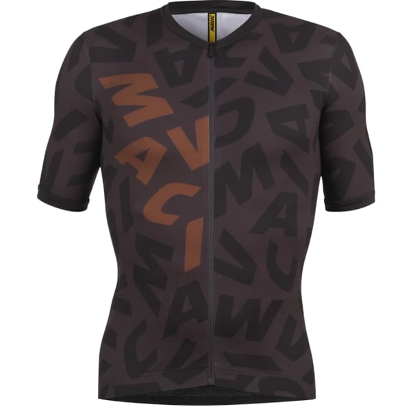 Maillot vélo MAVIC AKSIUM GRAPHIC JERSEY BRONZE CARBONE