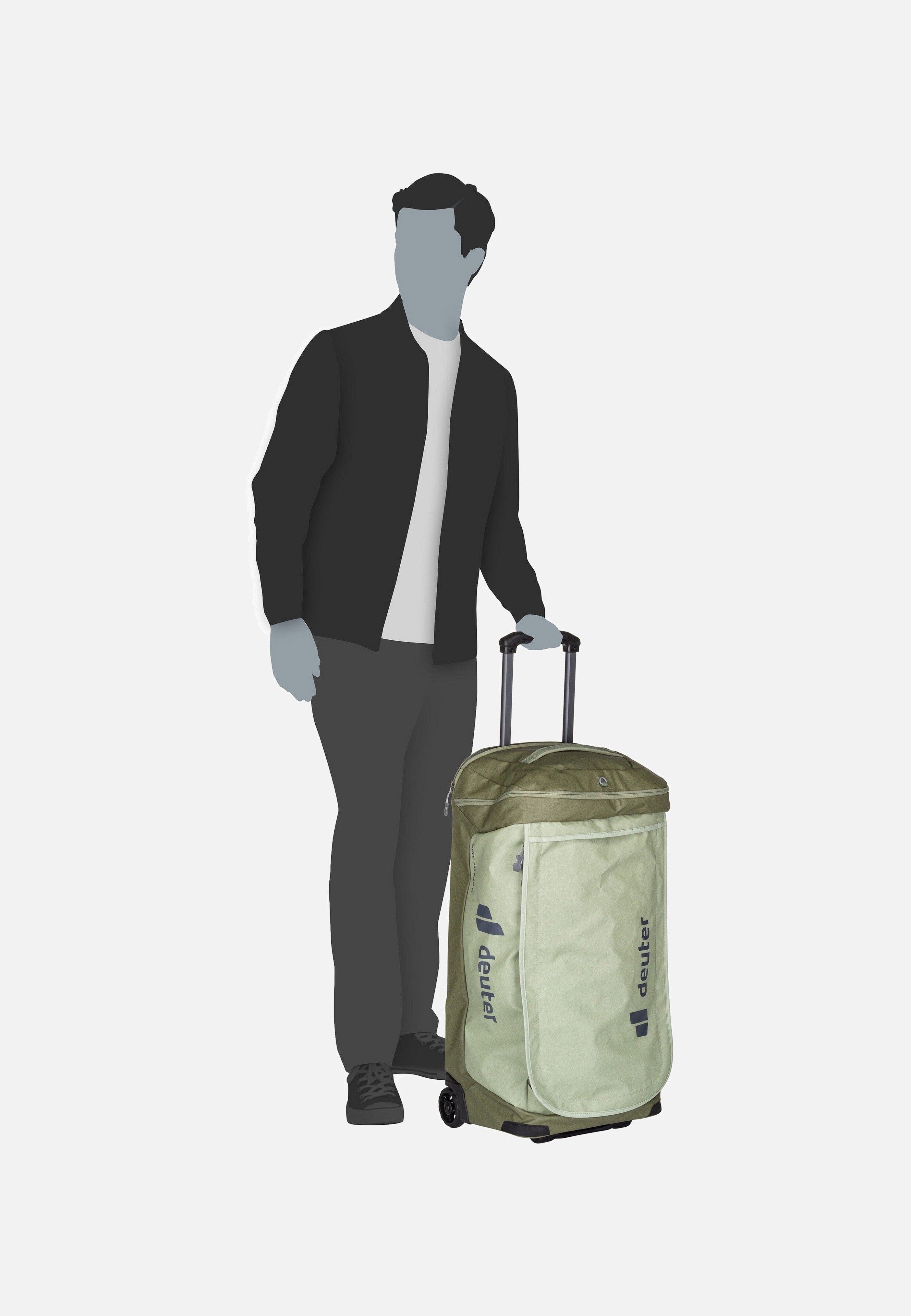 Duffel Pro Movo 60 Mineral/grove - Travel Bag