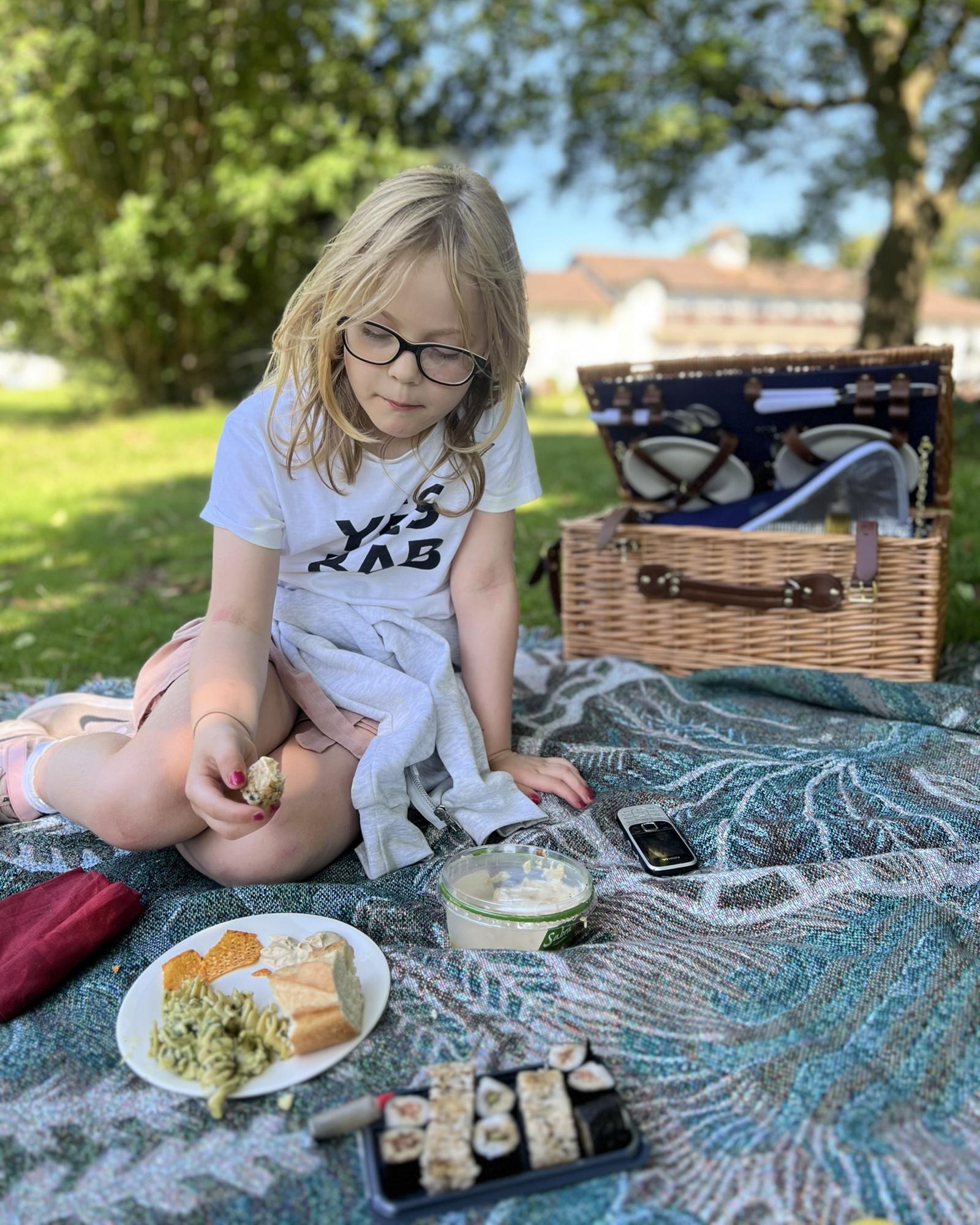 Picknickmand CREPES Hout Bruin