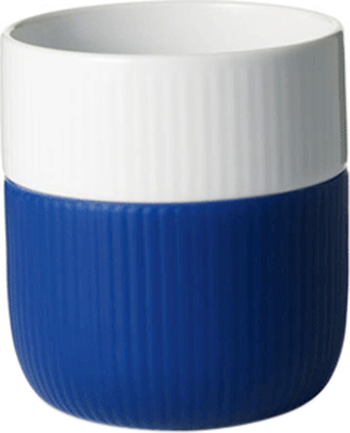 Royal Copenhagen Fluted Contrast Mug 35cl Mega Blue Blå