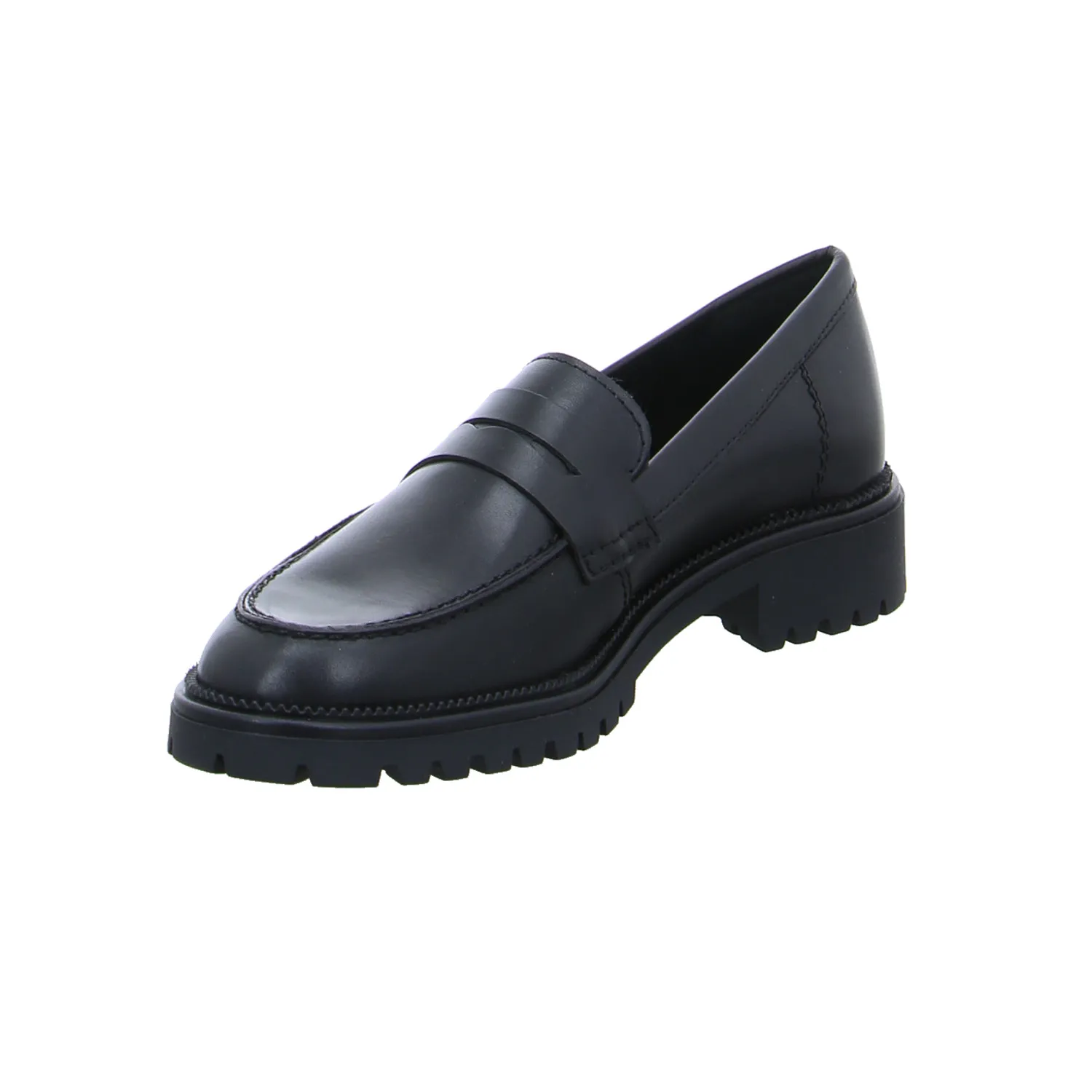 TAMARIS Slipper Schwarz Leder