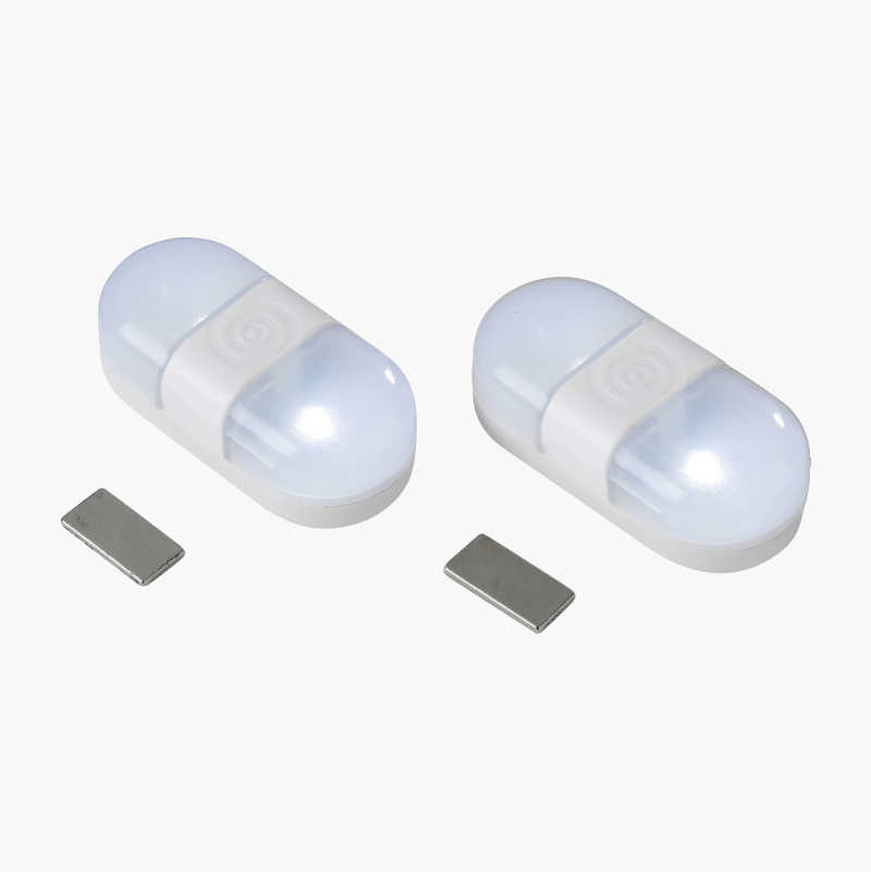 LED-belysning, magnetbryter, 2 stk.