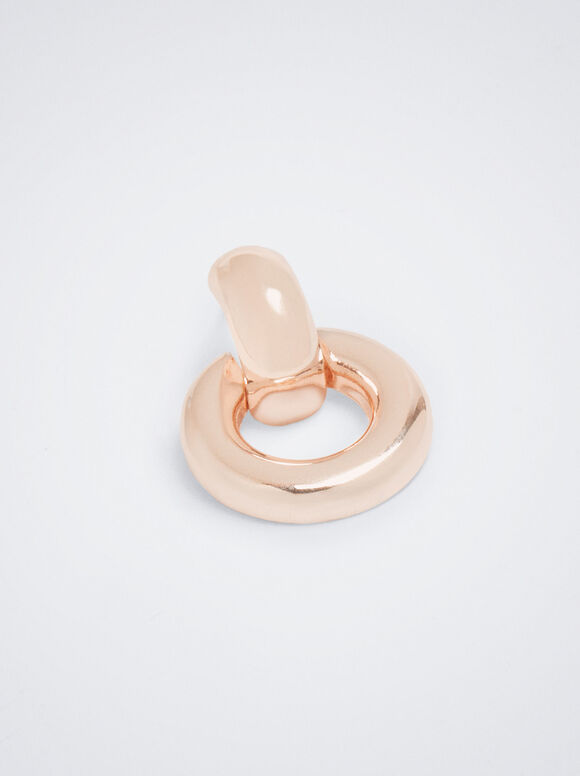 Brincos em Ouro Rosa - Ouro Rosa