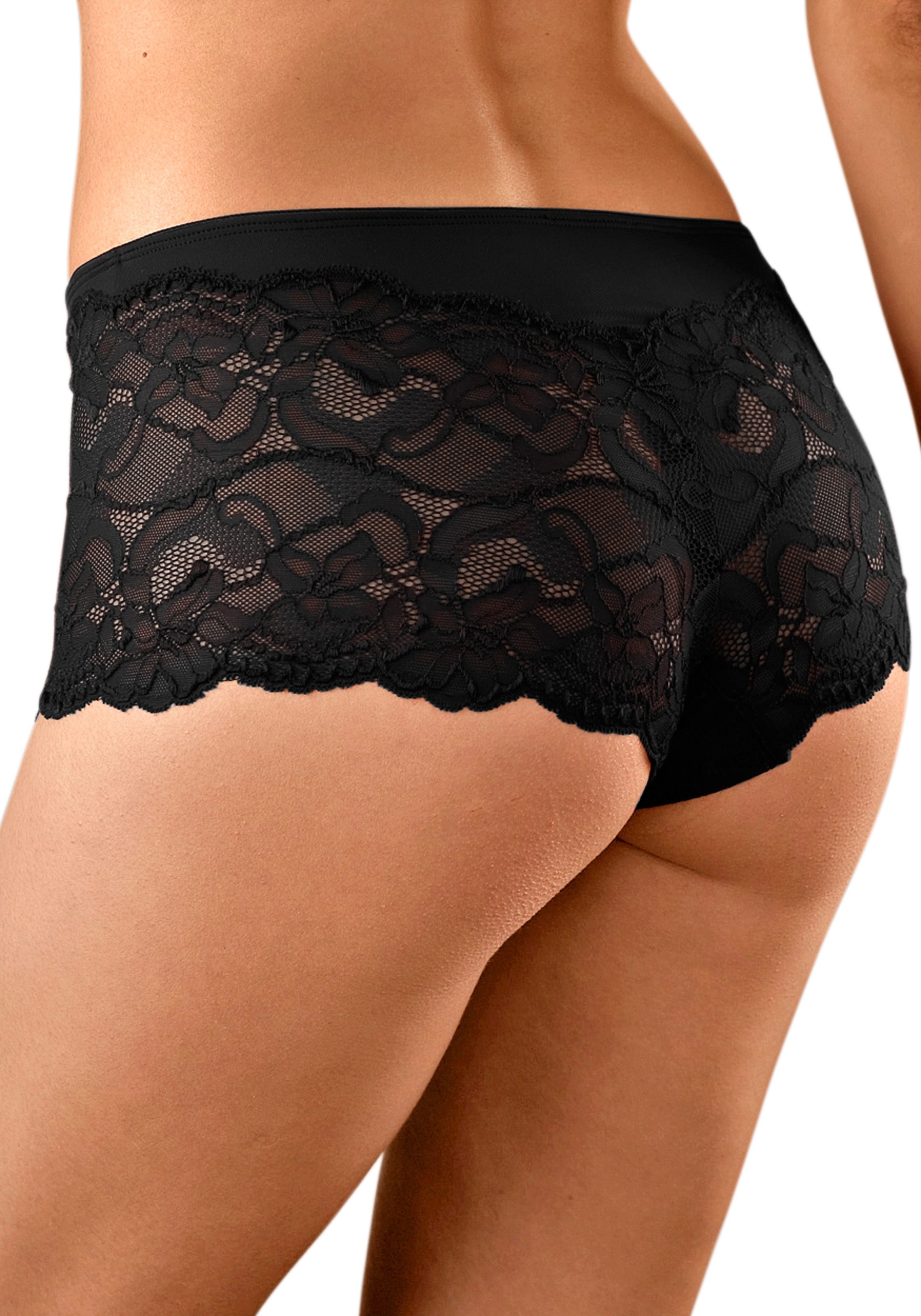 Vivance Panty , weiches Microfaser Bündchen und zarte Spitze