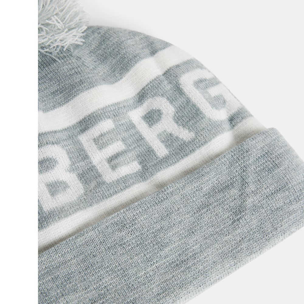 Stripe Beanie Grå