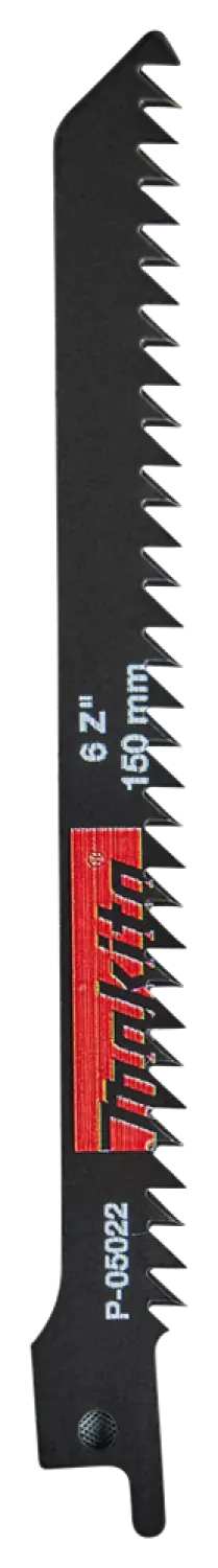 Makita P-05022 Reciprozaagblad - 130 x 4,2mm - Hout/Kunststof (5st)