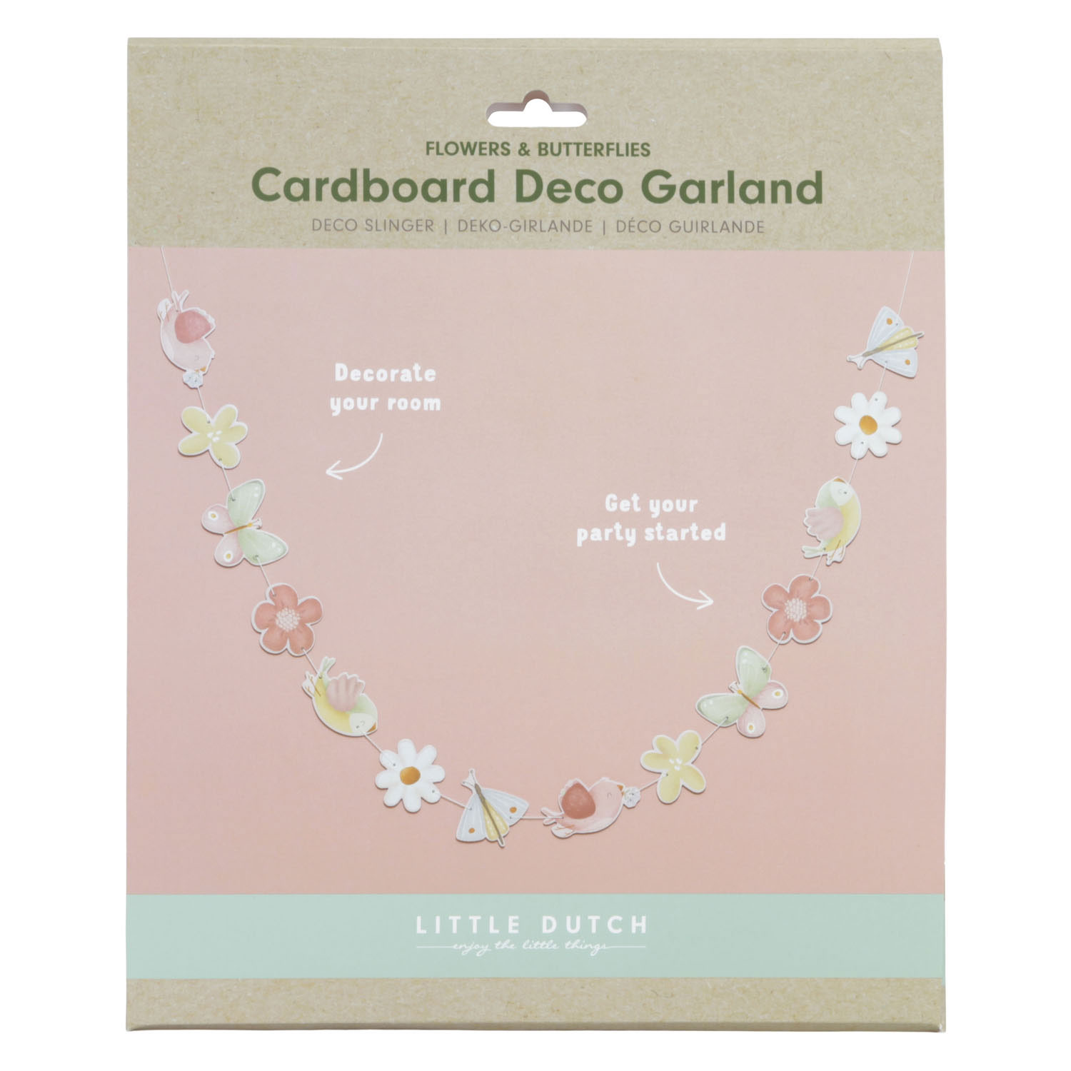 Little Dutch Slinger Flowers & Butterflies FSC, 200cm