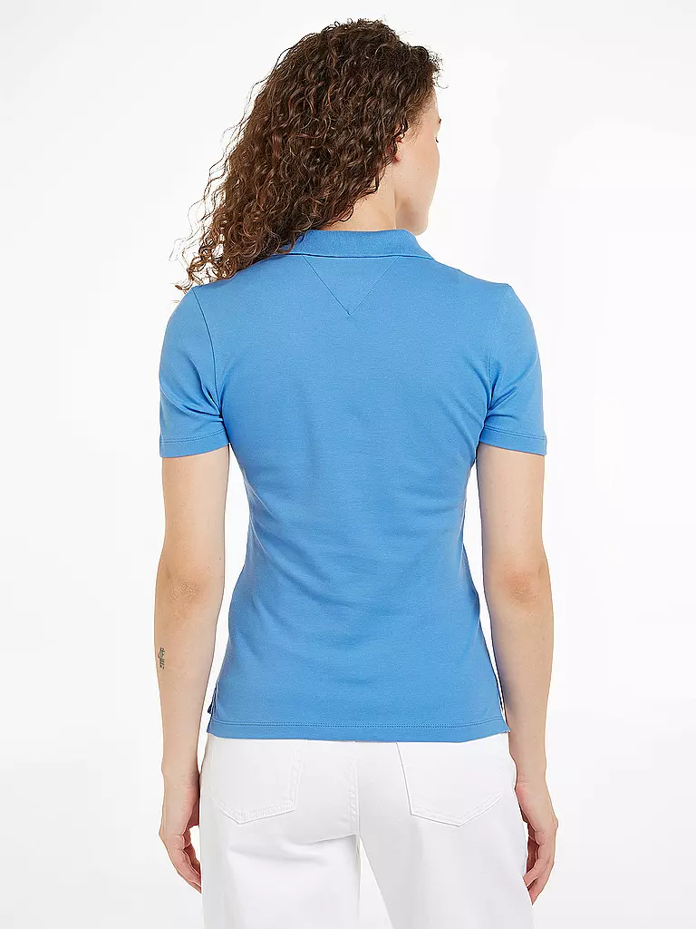 TOMMY HILFIGER Poloshirt Slim Fit blau