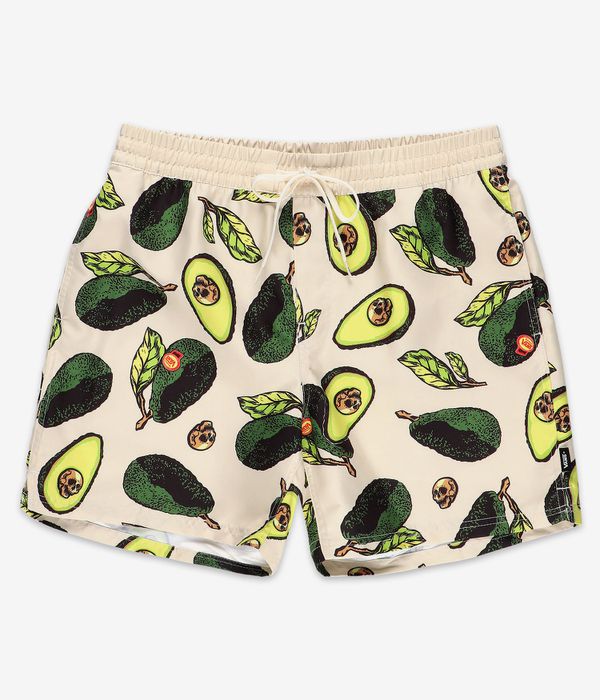 Vans Primary Print Elastic Boardshorts (antique white b)