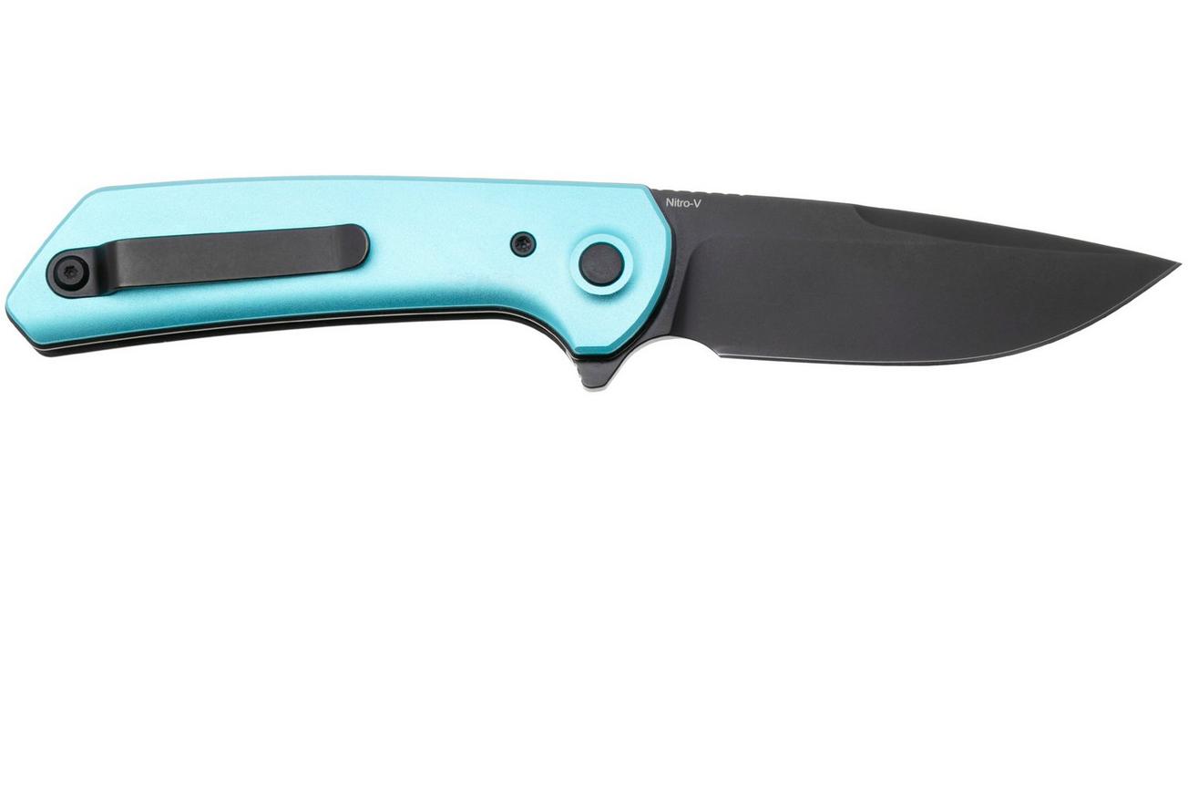 Reate PL-XF PVD Nitro-V, Blue Aluminium, zakmes