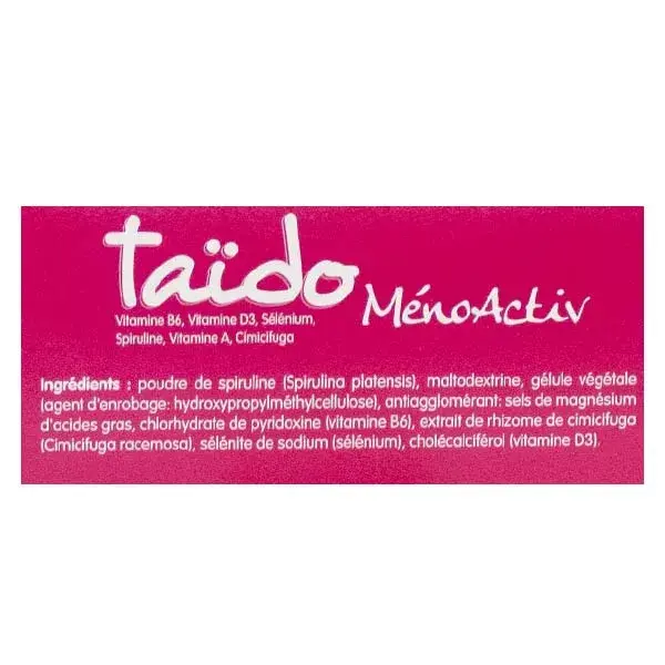 Taïdo MénoActiv 60 cápsulas