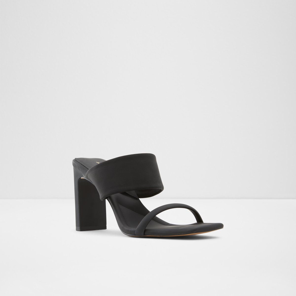 Meatha Black Women Mule Shoes