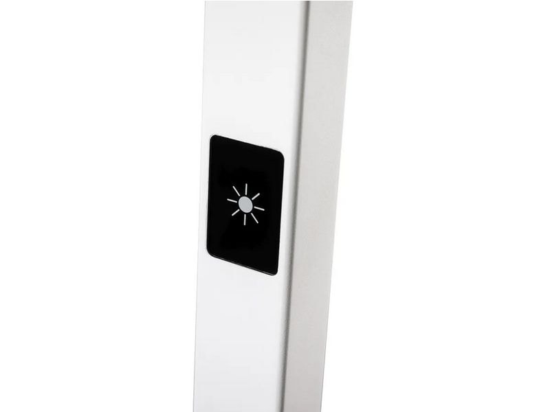 Hansa Bürostehleuchte LED Saphir 80 W, 4000 Kelvin, weiss LED Stehlampe
