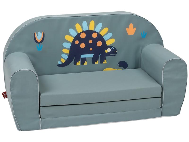 Knorrtoys Kindersofa Dino Stabiles Sofa zum Ausziehen