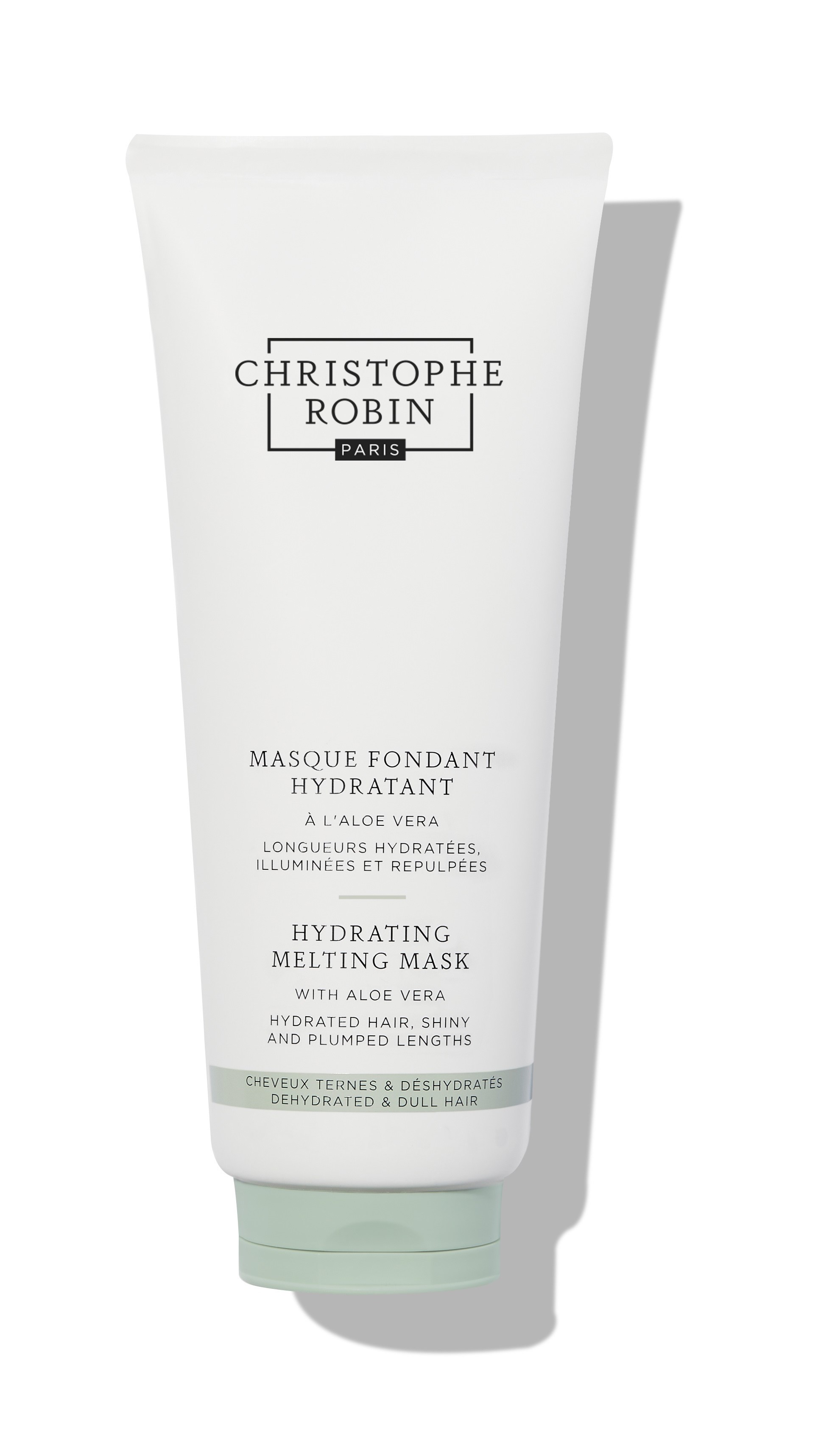 CHRISTOPHE ROBIN Masque Fond Hydrating Aloe Vera<br>200 ml
