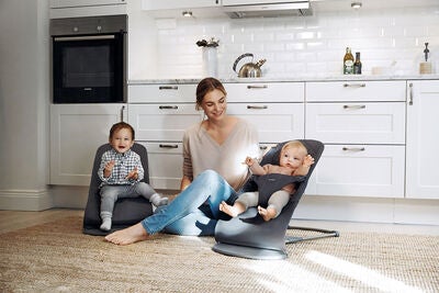 BabyBjörn Bliss Vippestol Mesh, Antrasitt