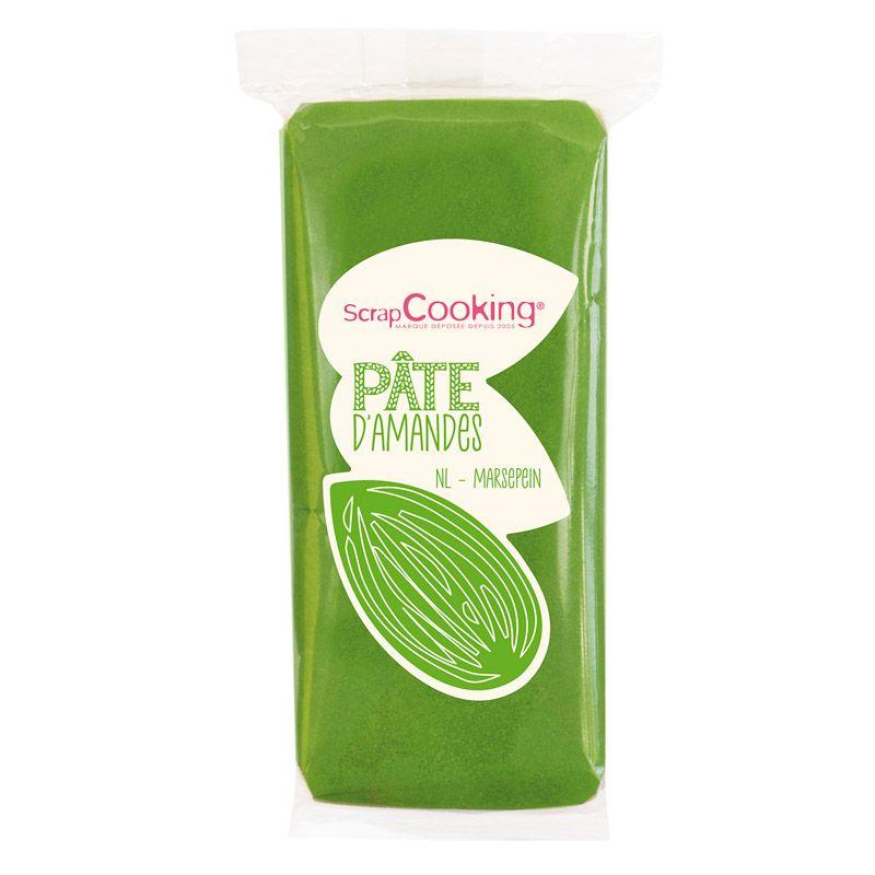 Pâte d'amande - Vert - 200 g Scrapcooking