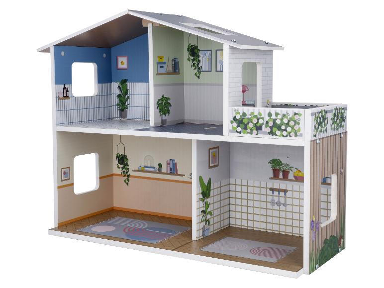 Houten poppenhuis