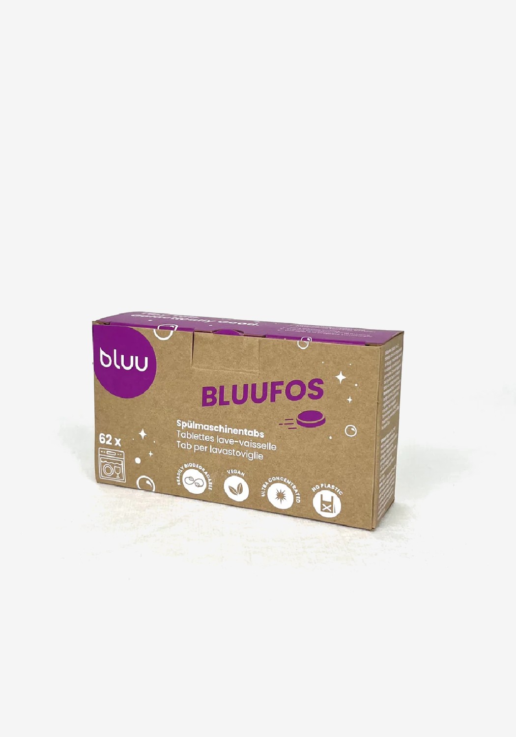 bluu Spülmaschinentabs bluufos 62 Stk.