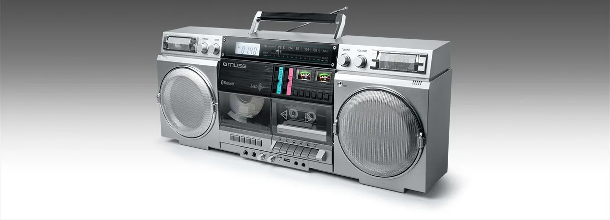 Muse M-380 Silver Radios portables