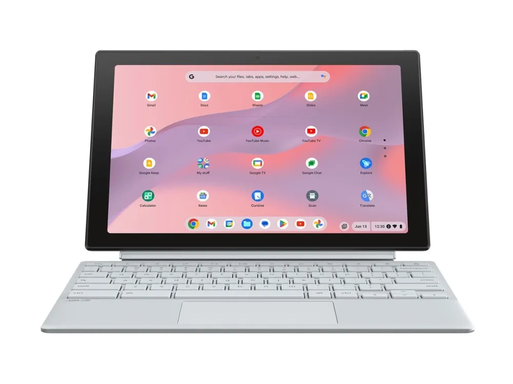 ASUS Chromebook Detachable CM30 CM3001DM2A R70070 - Med aftageligt tastatur - Kompanio 520 - Chrome OS - Mali-G52 2EE MC2 - 8 GB RAM - 64 GB eMMC - 10.5