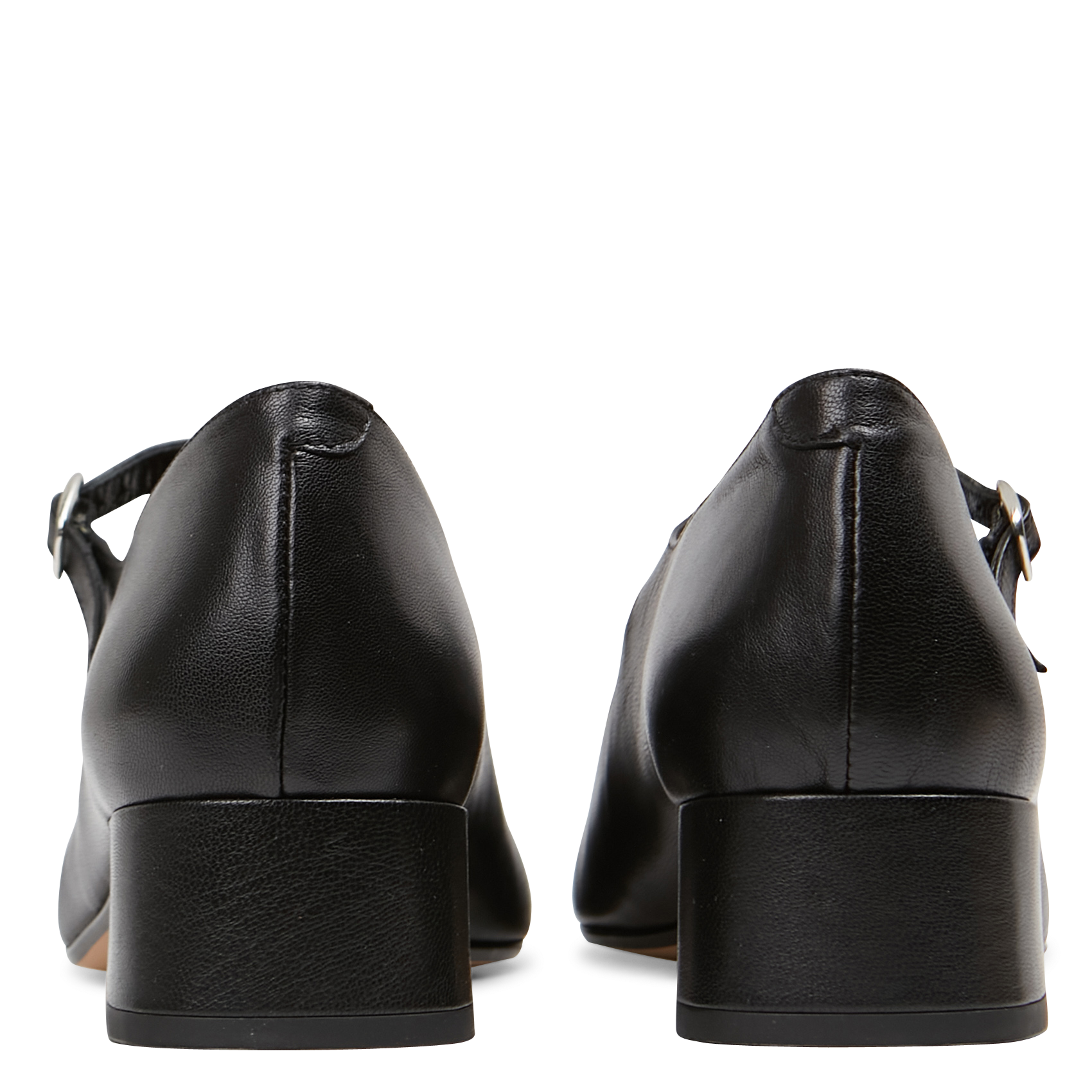 BLONDINE - Babies en cuir| Noir
