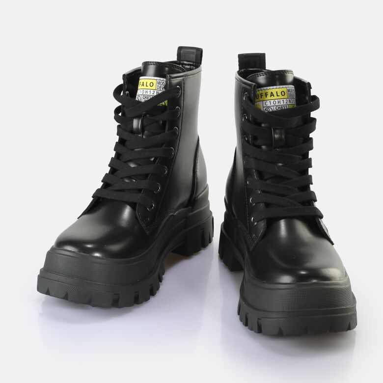 Aspha RLD Buttons Bottines véganes, noir