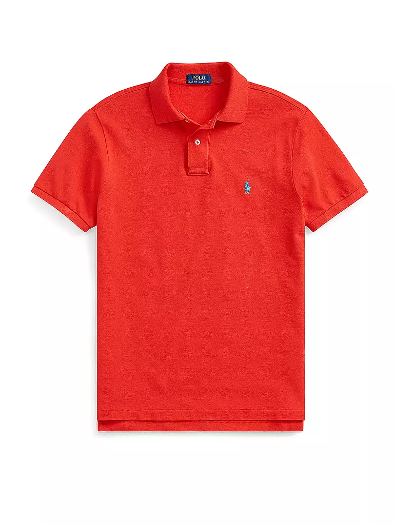 POLO RALPH LAUREN Poloshirt Custom Slim Fit rot